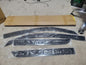 For Toyota 4runner 2025-2026 Acrylic Window Visors Deflectors Rain Sun Guards