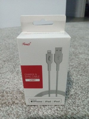 Rosewill iPhone Fast Charger Cable, USB-A to iPhone Cable 6FT