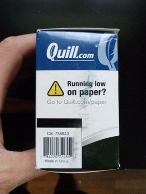 New Quill Black Ink for Brother LC512PKS (qty: 2 in box) Sealed