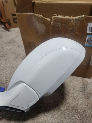 Gloss White Left Side Mirror Heated 6Pin Amber Signal For Honda Accord 2013-2017