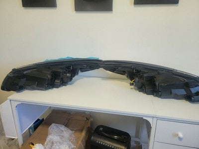 2015-2017 Hyundai Sonata Halogen Headlights Pair Black Hous Set HY2503183 Left