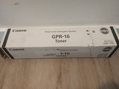 New Canon GPR-16  Black Toner Cartridge Open Box But Unused