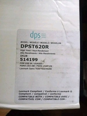 Compatible Lexmark 12A6865 12A6860 12A6765 Black Toner Cartridge T620 T622 X620