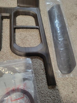 3X Center Console & Panel Decor Trim for Chevrolet Silverado 2022+ Wood Grain
