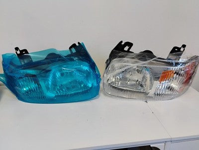 [OE Style] For 2001-2004 Ford Escape Chrome Bezel Headlight Lamp Assembly 02 03