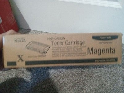 GENUINE XEROX PHASER 6100 106R681 106R00681 MAGENTA HIGH CAPACITY TONER