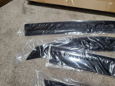 For Toyota 4runner 2025-2026 Acrylic Window Visors Deflectors Rain Sun Guards