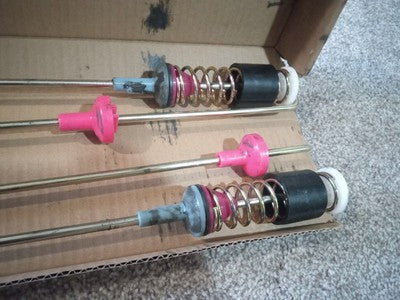 Morexlab 4Pack Washer Suspension Rod Damper Compatible with Samsung DC97-05280W