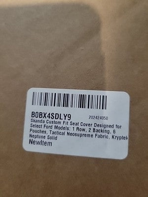UNKNOWN MODEL Seat Covers, Kryptek Neptune  FORD MODELS,  Neosupreme