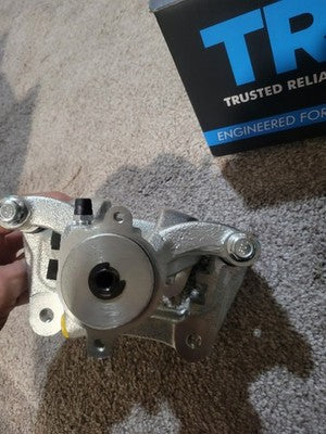 TRQ Rear Left Brake Caliper Fits 2018 Fiat 500X 2018 Jeep Renegade