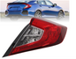 Passenger Right Side Outer Tail Light For 2016-2021 Honda Civic Sedan 4Dr